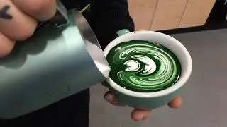 Best Latte Art at Mental Syndicate : Color Cappuccino