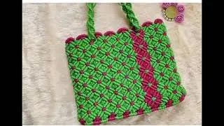 some macrame hand bags #@sumitasingha9768