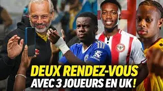 🚨 S. DESABRE EN ANGLETERRE POUR 2 RENDEZ-VOUS AVEC 3 JOUEURS !