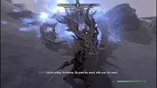 Skyrim - Alduin: First Battle (No Damage) (Legendary Difficulty)