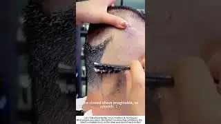 The Razor's Edge: A Barber's Precision Head Shave ✂️💈