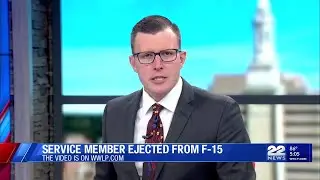 Service member ejected from F-15 aircraft at Barnes ANGB in Westfield