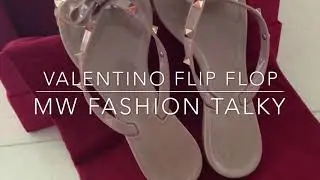 Valentino flip flop bow - MW FASHION TALKY