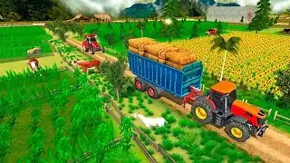 Real Farming Tractor Simulator Game 2019 - Farm Vehicle Video - Android Gameplay