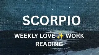 SCORPIO ✨वृश्चिक  Learn to trust your intuition in difficult situations. #scorpiotarot 1/7 READING ✨