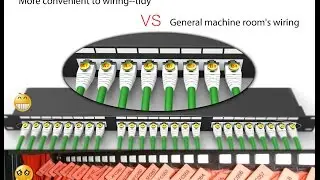 Network Patch Panel & modules, keystone jack
