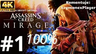 Assassin's Creed: Mirage PL (100%) odc.1 Początek przygody Basima | 4K