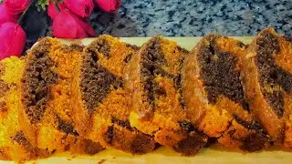 Orange jelly cake recipe||orange jelly cake|| orange cake|| billkiss easy recipes