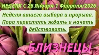 БЛИЗНЕЦЫ ♊️ ТАРОСКОП С 26 Января-1 Февраля/2026 от Alisa Belial 