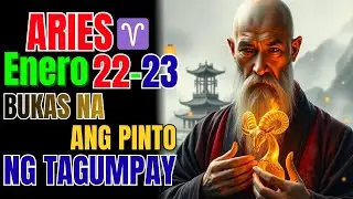 Aries ♈— Enero 22–23: Ang Uniberso ay Binubuksan ang Pinto ng Tagumpay 💸✨