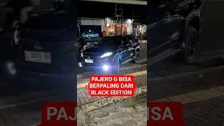 pajero g bisa berpaling dari Black edition #pajero #black #sticker