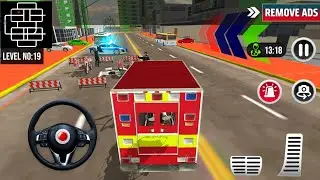 911 Rescue Emergency Simulator - Police Ambulance Van Driving - HLO Android Driving