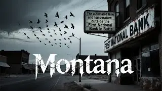 [True horror story]The automated time and temperature sign outside the First National Bank in Butte