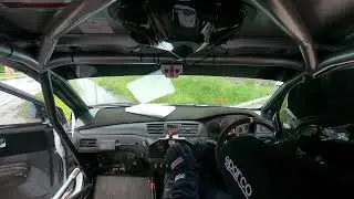 De16 ORC Canal Rally 2024 - Crash on SS2 De Ginste 1 - Adam Midghall/Tom Pidden