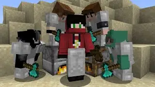 Minecraft Speedrunner VS 4 Hunters FINALE