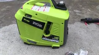 Ryobi 1000 Watt Digital Inverter Generator, Model RYI1000
