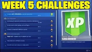 Fortnite week 5 challenges guide - Season 9