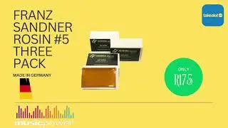 Sandner 3 pack Violin Rosin - Available on Takealot.com