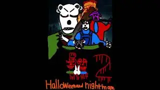 Ben The Bear Halloween&rsquo;s And Nightmare moving poster