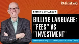 Pricing Strategy: Billing Language: 