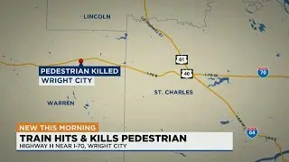 Man hit by train, killed in Wright City