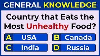 How Smart Are You? | Take This 30-Question Quiz To Find Out | GK
