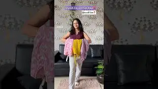 Wow🥰so stylish coord sets #westernwear #coordsethaul #flipkart #shorts #youtubeshorts #goviral