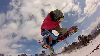 spivostick &times; superpipe &times;  santa cruz snowboards　来期のサンタクルーズでスーパーパイプに入る