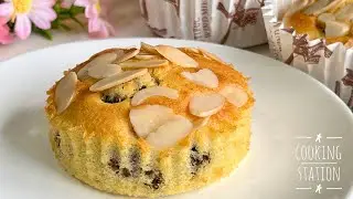 Рецепт влажных кексов с изюмом | Простой и вкусный кекс с маслом и изюмом