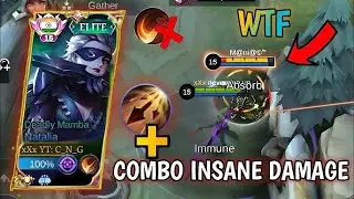 NATALIA INSPIRE + COMBO = INSANE DAMAGE 😱🔥    BEST BUILD AND EMBLEM 2023   MLBB