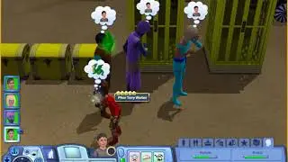 The Sims 3 Kel. Werber - 1. Terry Jadi Pangeran Versi Tragic Clown & Original