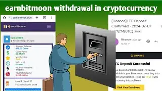 Earnbitmoon Withdrawal Proof | Earnbitmoon.Club Payment Proof  | Earn Free Money