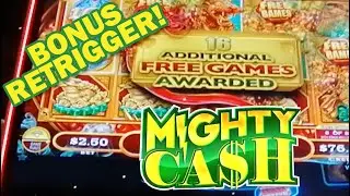 💸Mighty Cash 🤑 Bonus Retrigger 🎰