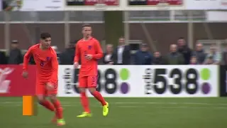 Oranje onder 17 speelt bij Udi'19 en wint van Belgi&euml;