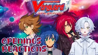 REACTING TO ALL CARDFIGHT!! VANGUARD OPENINGS
