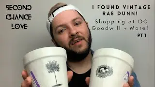 I CAN'T BELIEVE I FOUND VINTAGE RAE DUNN AT GOODWILL! SHOPPING AT OC GOODWILL PT 1 #RAEDUNNFINDS