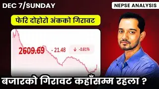 2082.09.21 | Nepse Daily Market Update | Stock Market Analysis by Ram Hari Nepal