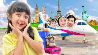 LIBURAN SERU SAMANTHA FAMILY ! NAIK PESAWAT SAMPAI COBA MAKANAN SUPER LEZAT 🥰 KOMPILASI VIDEO