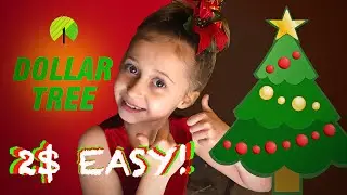🎄DIY Dollar Tree 🎄 holiday hair clips🎄#DIY #DollarTree #Kids