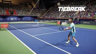 TIEBREAK - Andrey Rublev Vs Felix Auger Aliassime I Dubai Arena I Legendary AI (PS5)