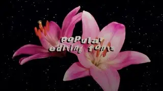 𝐩𝐨𝐩𝐮𝐥𝐚𝐫 𝐞𝐝𝐢𝐭𝐢𝐧𝐠 𝐟𝐨𝐧𝐭𝐬⋆₊˚୭̥✧