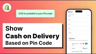 How to Show Cash on Delivery based on Pincode