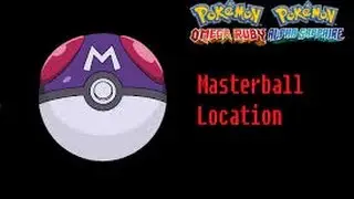 Dove trovare la master ball pokemon omega rubino / alpha zaffiro