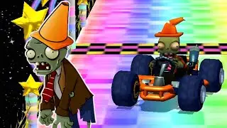 Conehead Zombie is in Mario Kart 7
