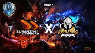 Highlights - KABUM vs KEYD STARS - JOGO 1 - Semana 4 - Dia 2 // CBLoL 2017