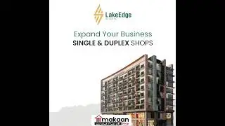 Shops For Sale In Commercial Downtown, The Walk | Park View City Islamabad | LakeEdge Heights