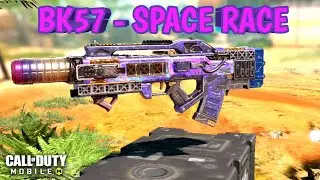 BK57 - SPACE RACE | LEGENDARY GUN GAMEPLAY | COD MOBILE | CALL OF DUTY MOBILE | TAP AROUND