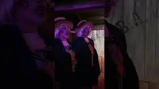 👻 The Viral Twins from Tulleys Farm destroyed my husband at Shocktober! 😂💀 #ShocktoberFest