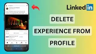 NEW*How to Delete Experience From Your LinkedIn Profile (LinkedIn Tutorial)