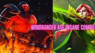 WindRanger & Axe combo !!. #dota2 #dota #dota2gameplay #gaming #games #gamer #shorts #dota2india
